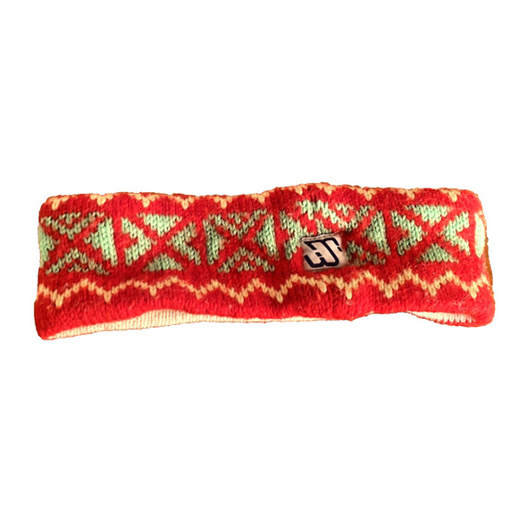 Volkl Murray Merkley Ski Headband Thick Knit Pure Virgin Wool 80s Ski Gorpcore - Picture 3 of 11